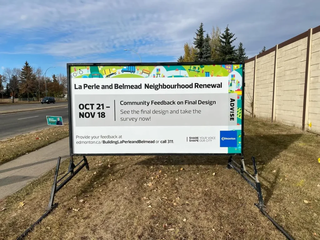 Mini Billboards Edmonton