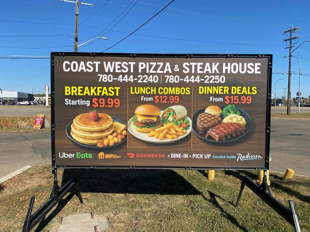 Edmonton Portable Sign Rental