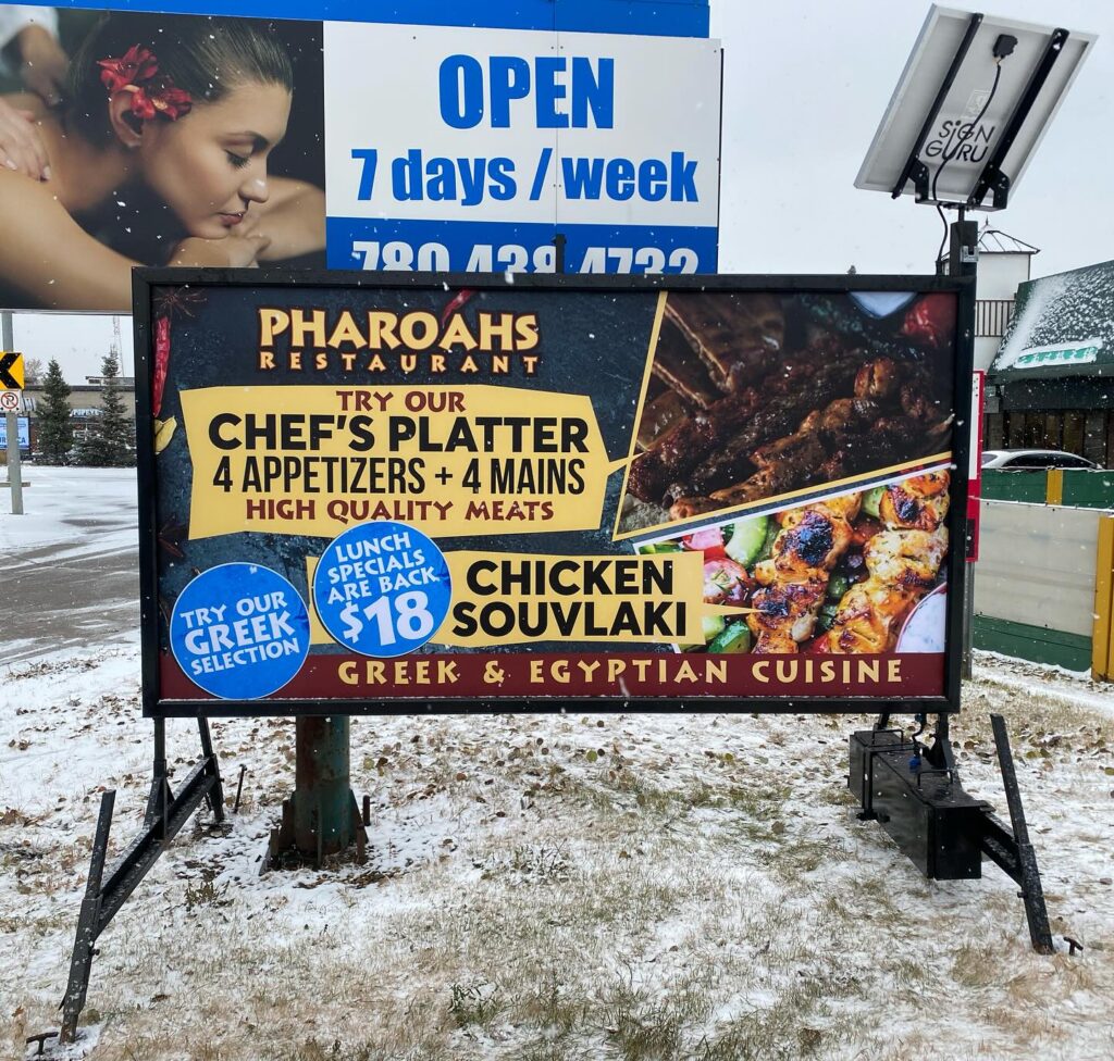 Beaumont Portable Signs