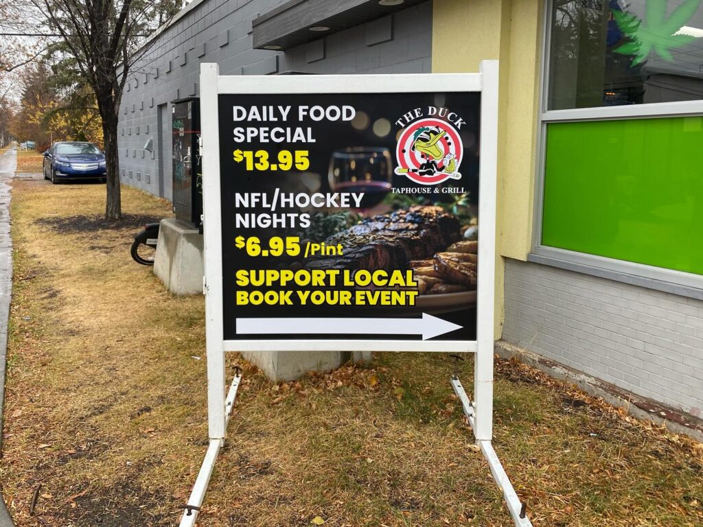 Calgary Portable Sign Rentals