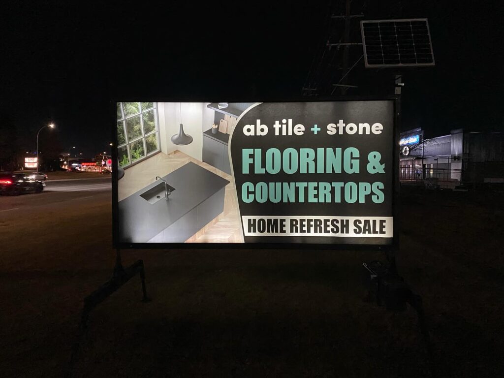 Illuminated Mobile Signs Edmonton