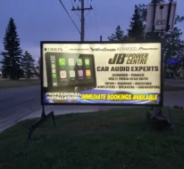 Illuminated Portable Signs