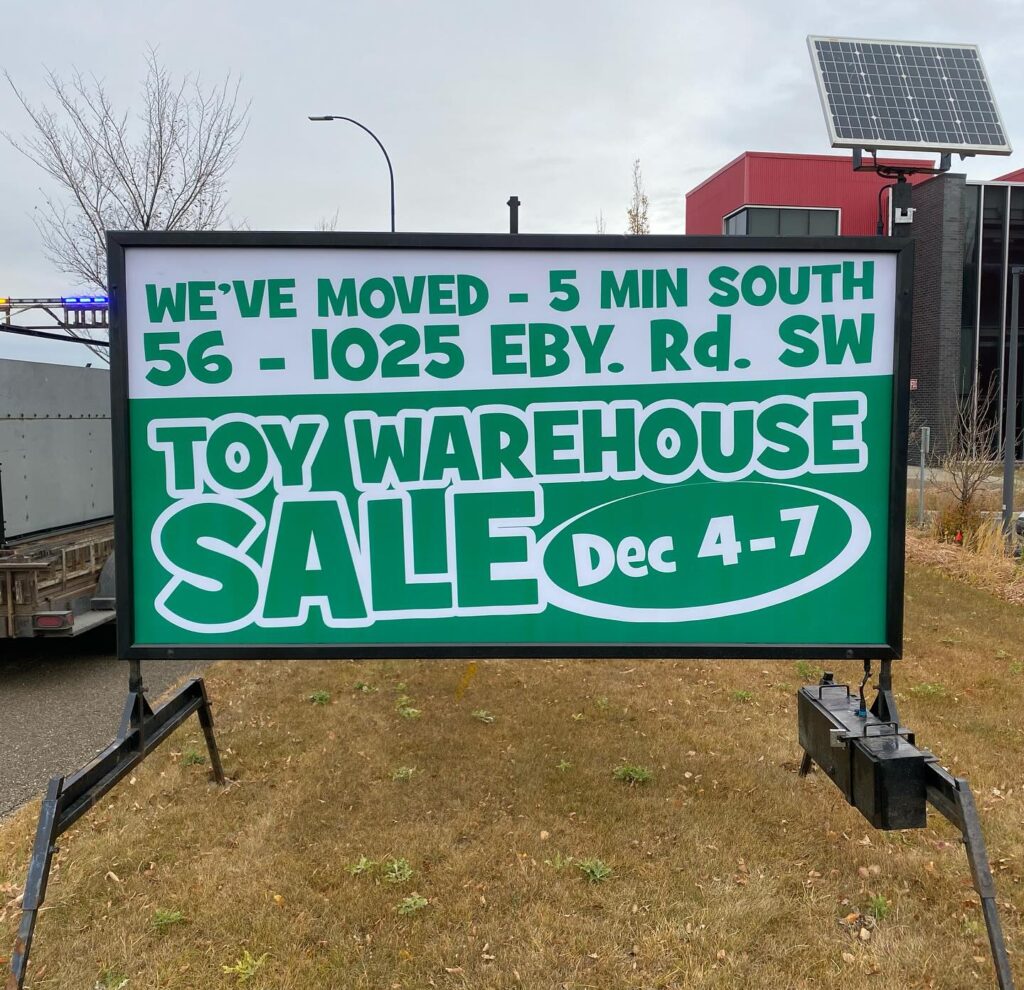Lethbridge Portable Sign Rentals