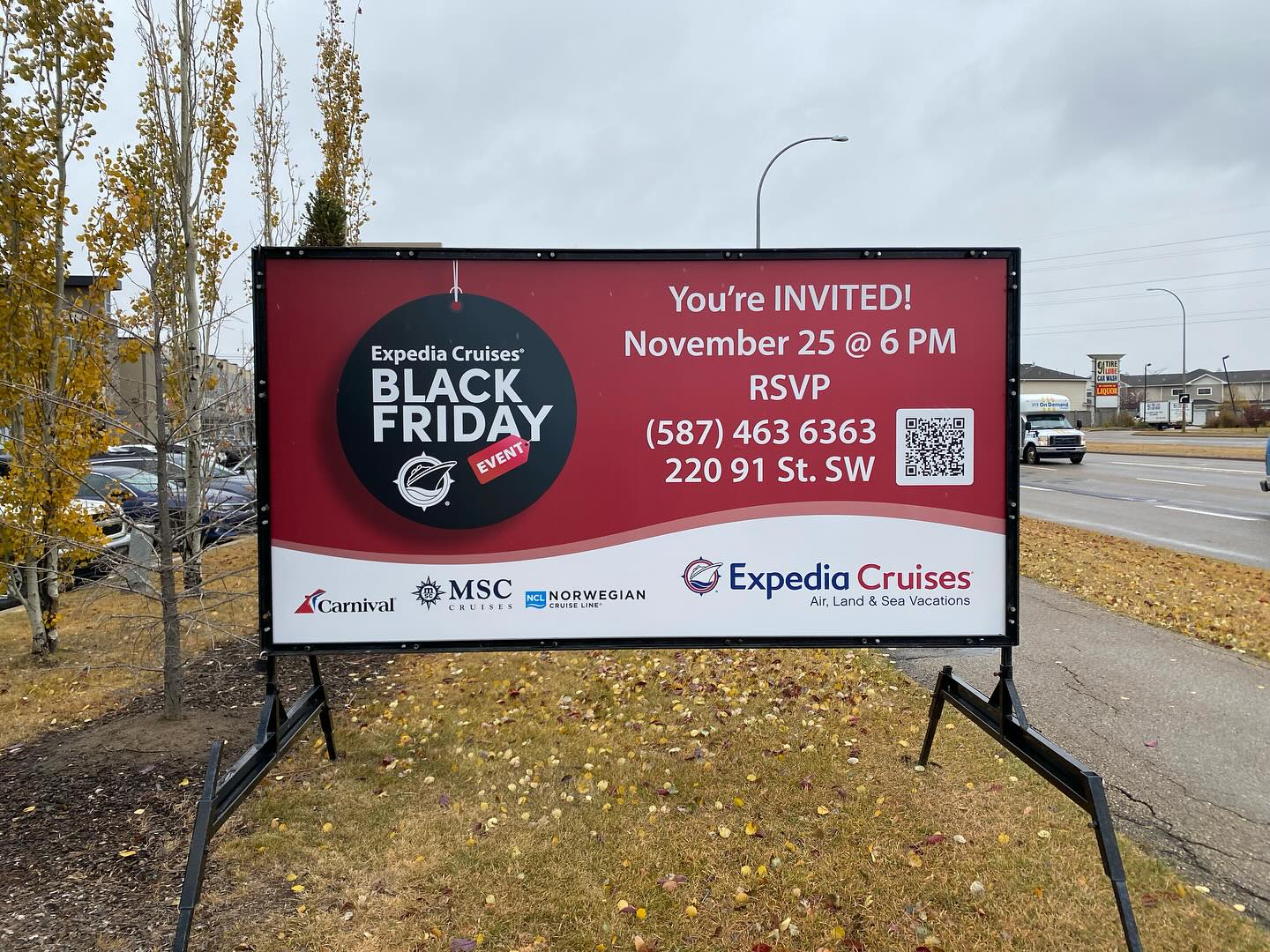 Medicine Hat Portable Signs