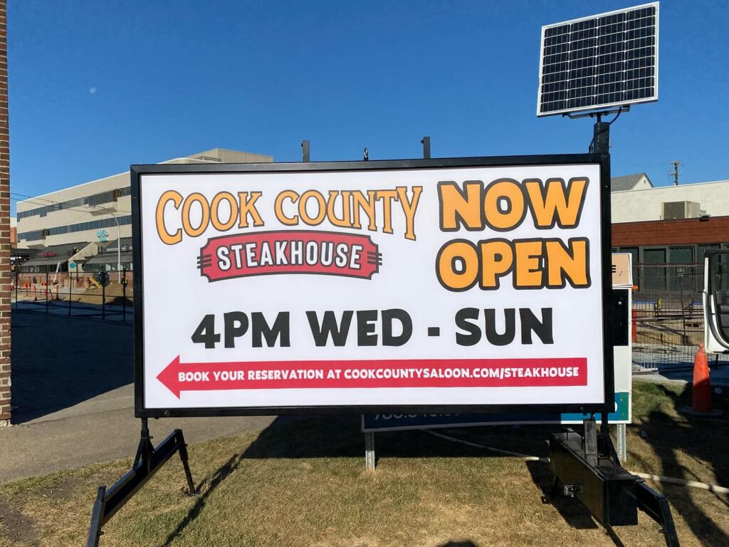 Portable Sign Rentals Gander