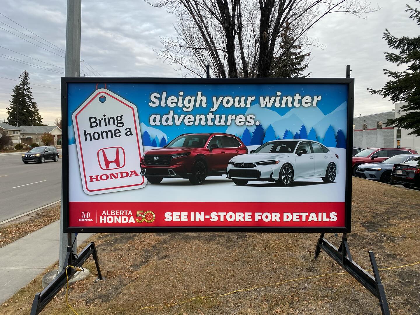 Portable Sign Rentals Red Deer