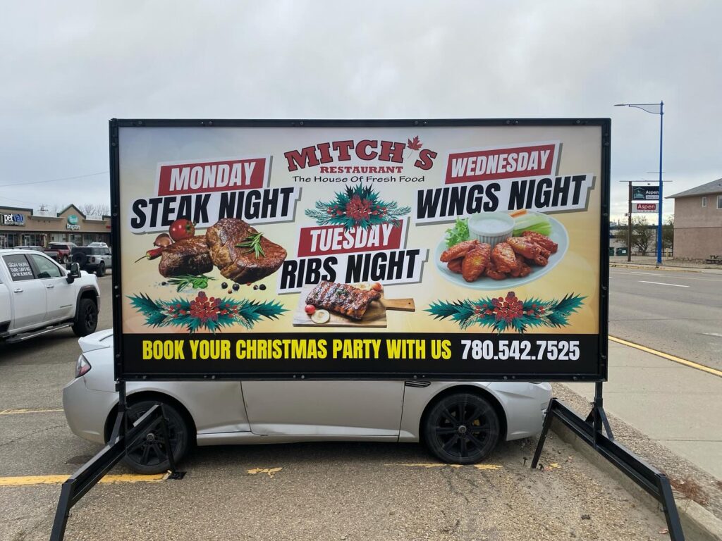 Spruce Grove Portable Sign Rentals