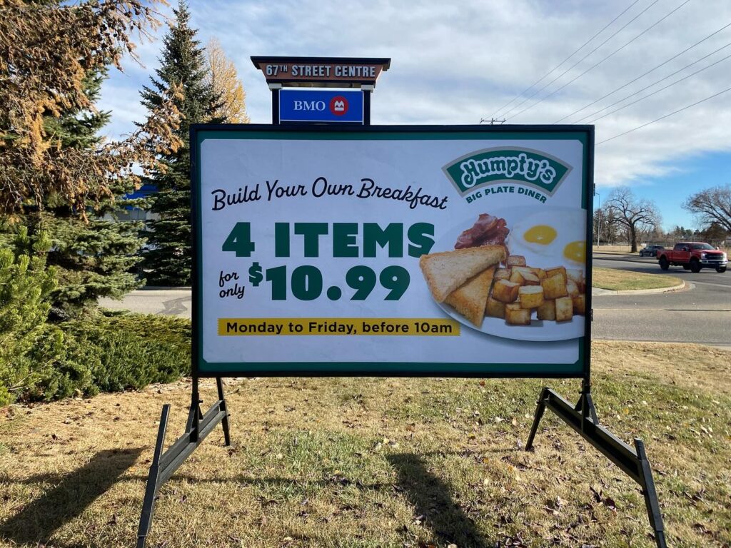 St Catharines Portable Signs