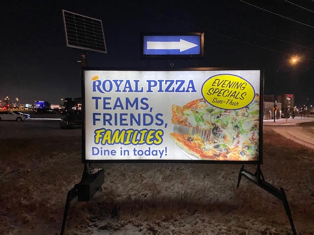 Illuminated Mini Billboard