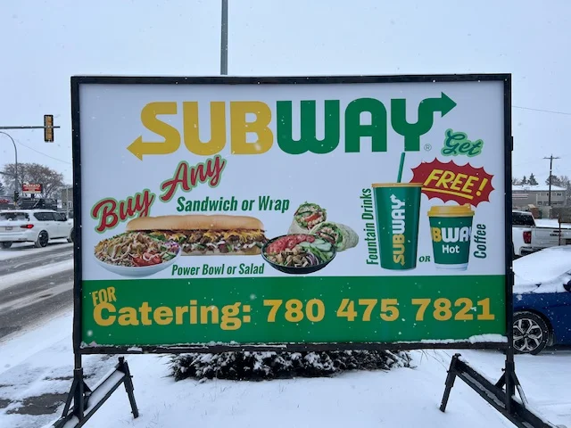 Mini Billboard Advertisement