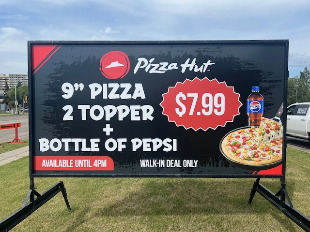 Mini Billboard Advertising Sign