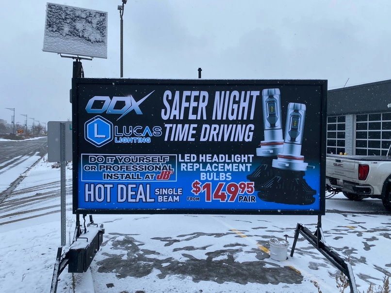 Mini Billboard Advertising Signs