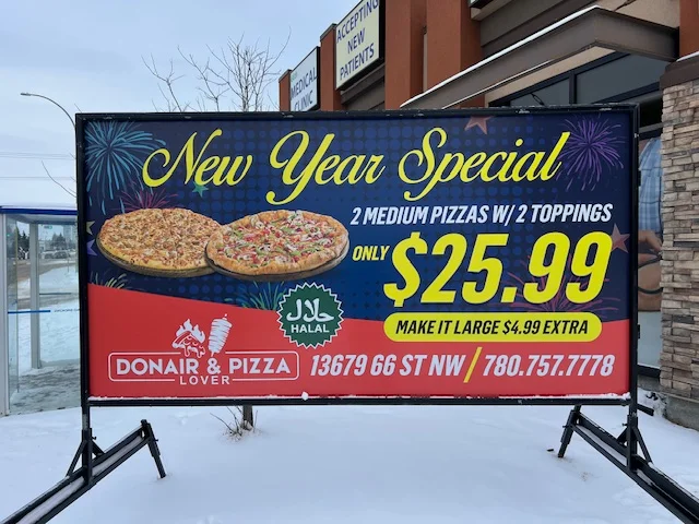 Mini Billboard Sign Rental