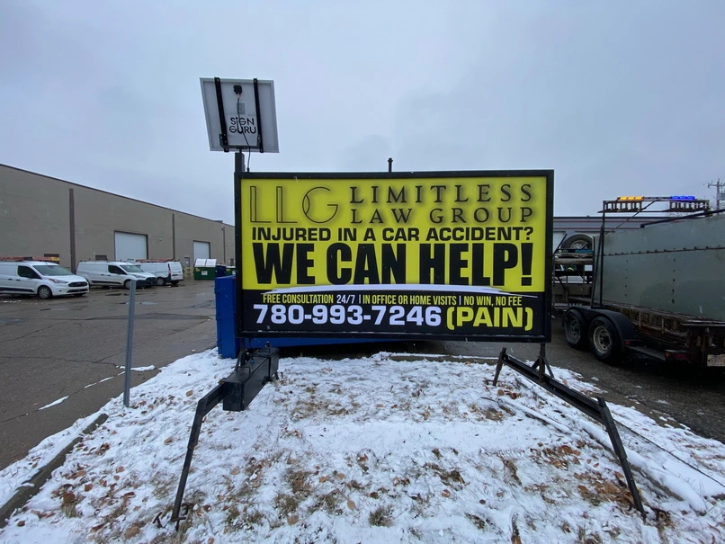 Mini Billboard Sign Rentals