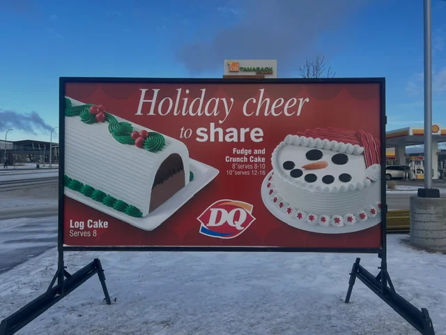 Christmas Themed Portable Signs
