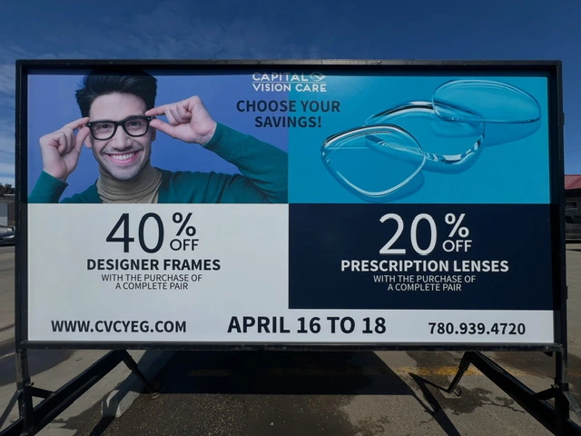 Rental Road Advertising Sign