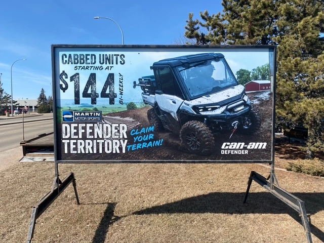 Road Advertising Sign Rental