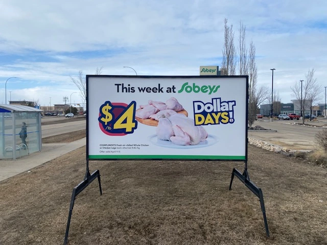 Road Advertising Sign Rentals