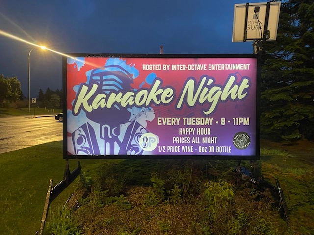 Lighted Mobile Sign Rental