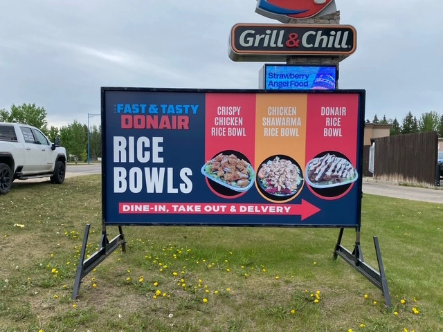 Mobile Signs for Rent