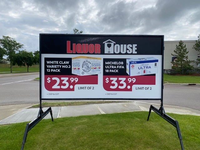 Mobile sign Rental