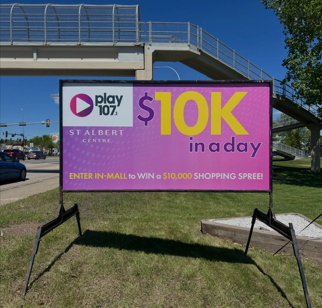 Portable Sign Rental