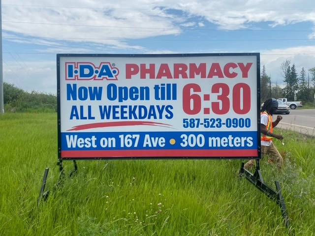 Mobile Signs for Grand Opening
