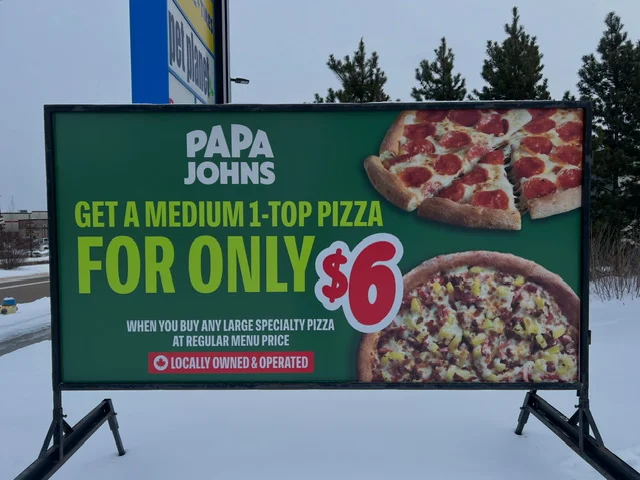 Mobile Restaurant Billboard Signs