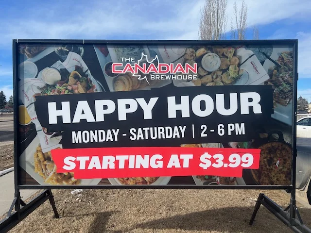 Restaurant Mobile Sign Rentals