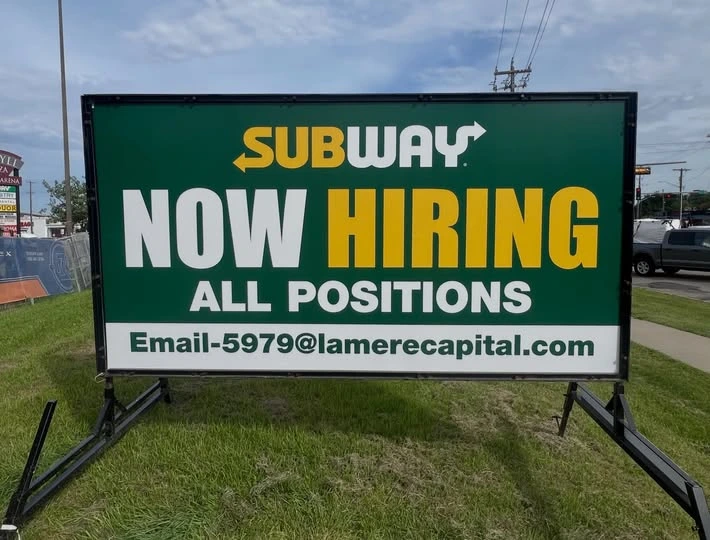Hiring Mobile Signs