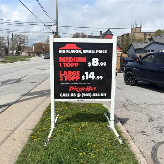 Mobile Signs for Seasonal Promotions