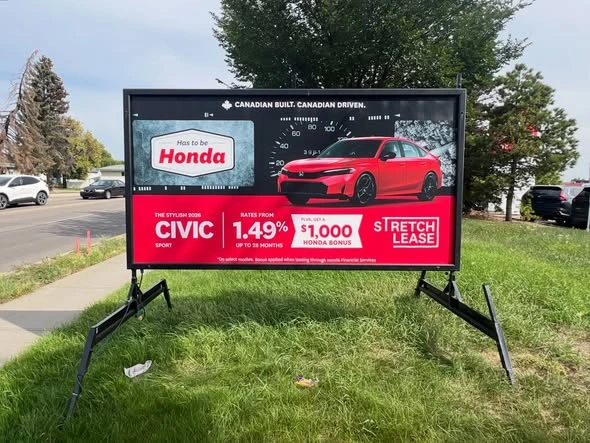 Real Estate Mobile Sign
