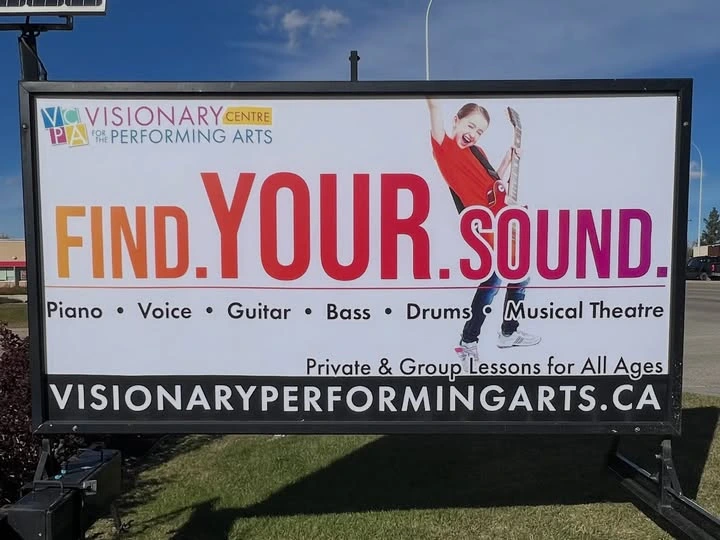printed portable signs for local advertising